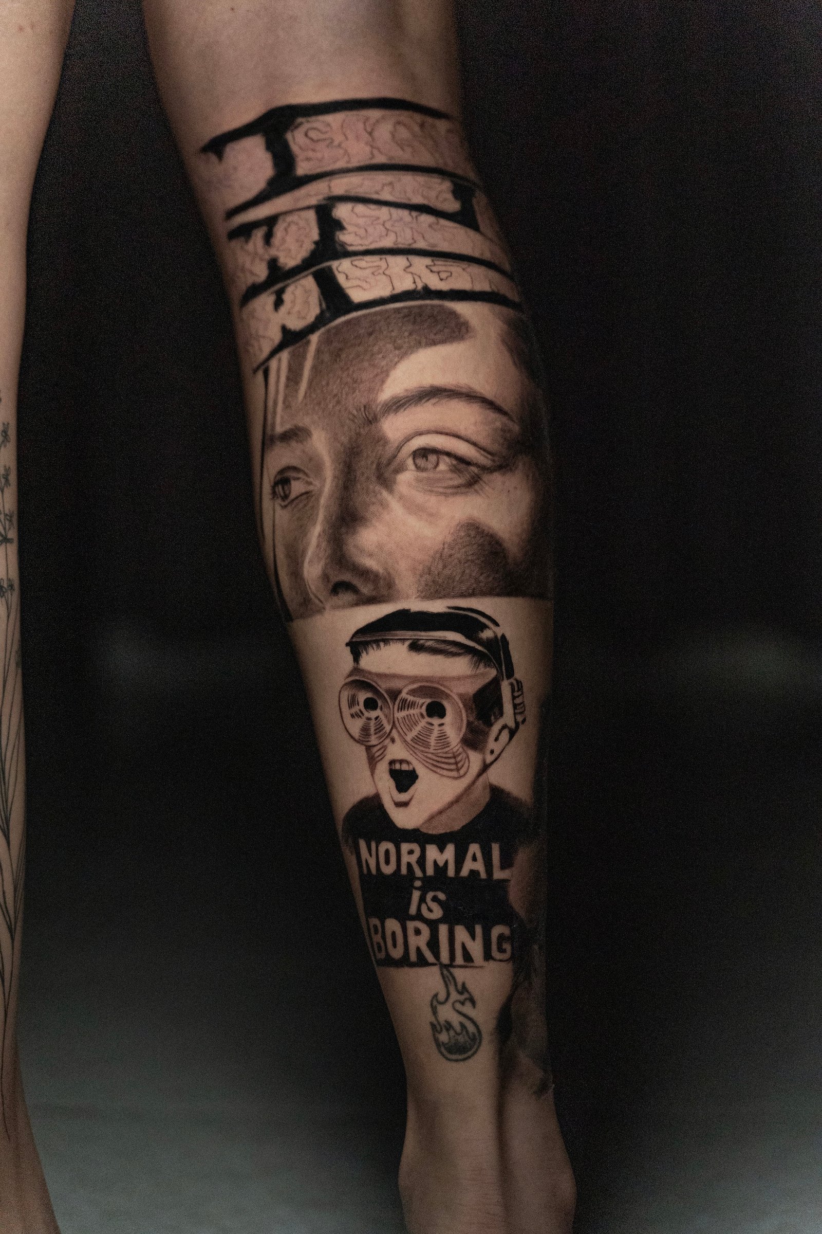 Tatuaje realismo brazo completo